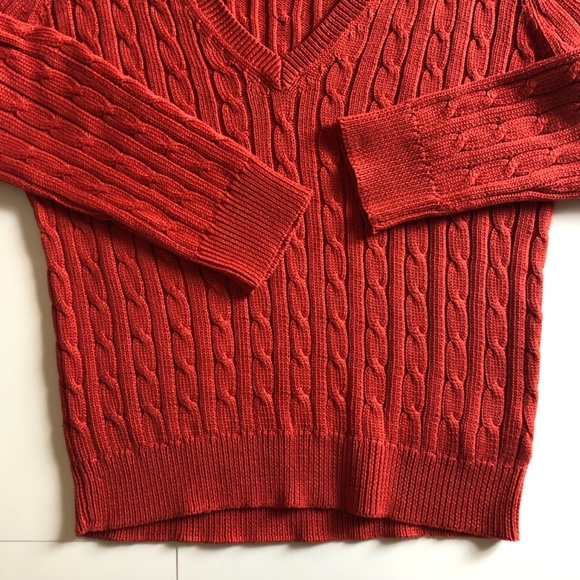 MICHAEL Michael Kors Orange Cable Knit Sweater - Picture 4 of 10